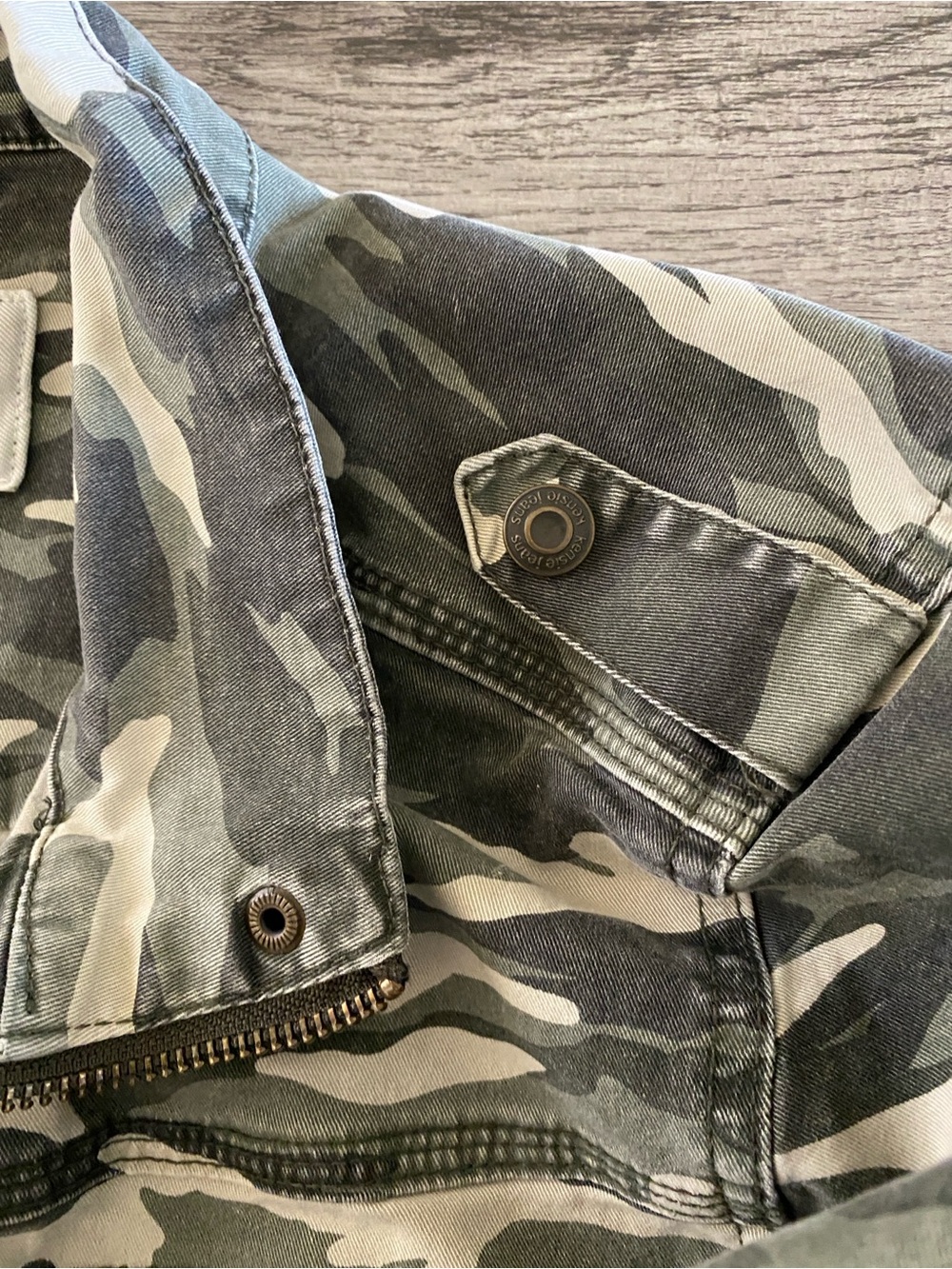 Camo Flap Pocket Jacket M - Picture 4 of 15
